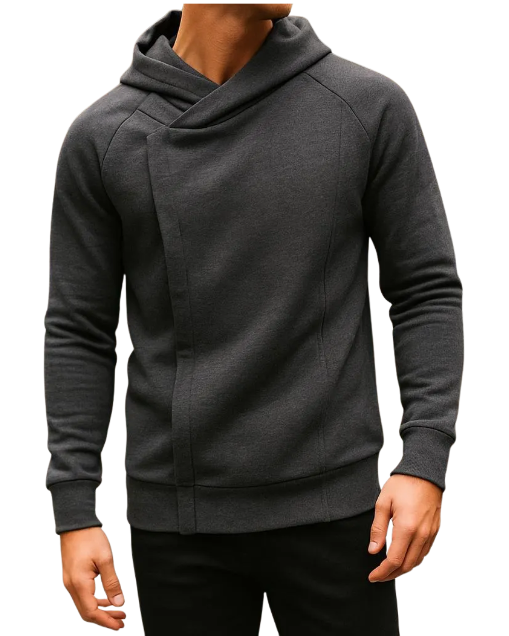 Eleganter Zip-Hoodie