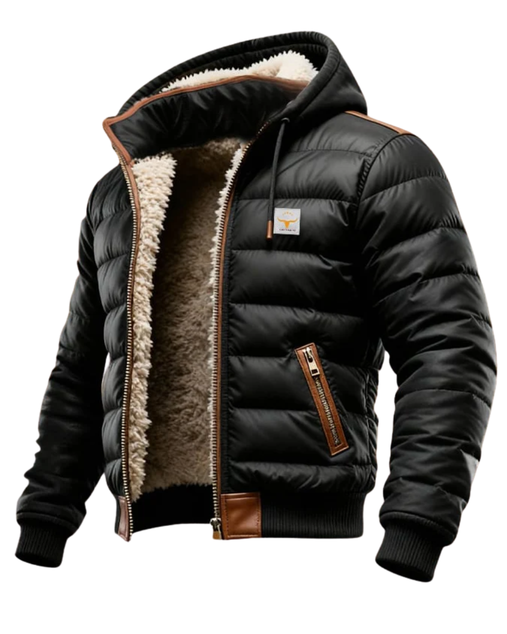 Elegante Jacke mit Fleece-Futter