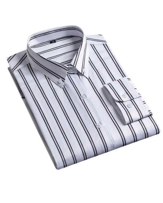 Elegantes gestreiftes Herrenhemd
