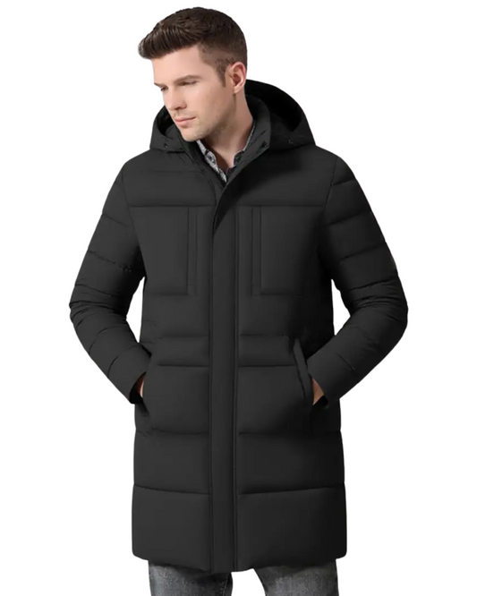 Lange Winterjacke