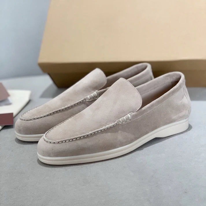 Schicke Wildleder-Loafer