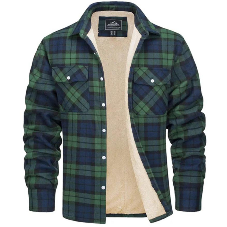 Elegante Jacke mit Fleece-Futter