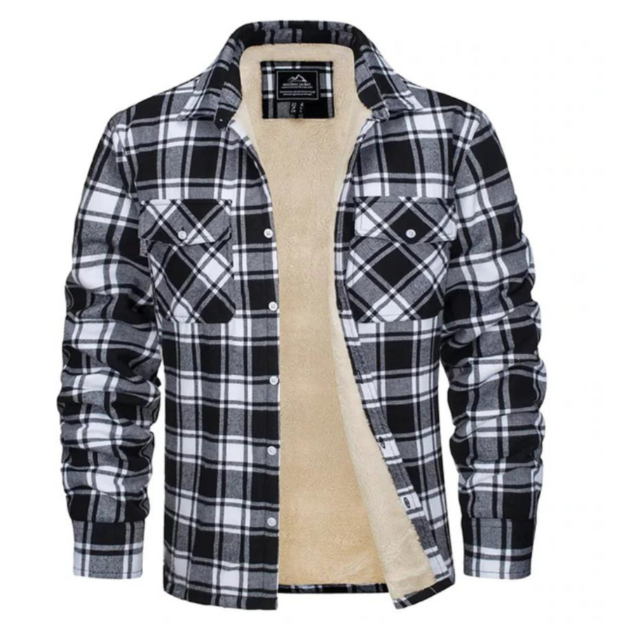 Elegante Jacke mit Fleece-Futter