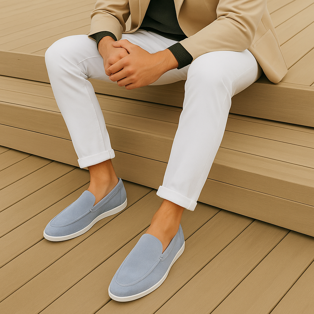 Elegante Loafers aus Wildleder