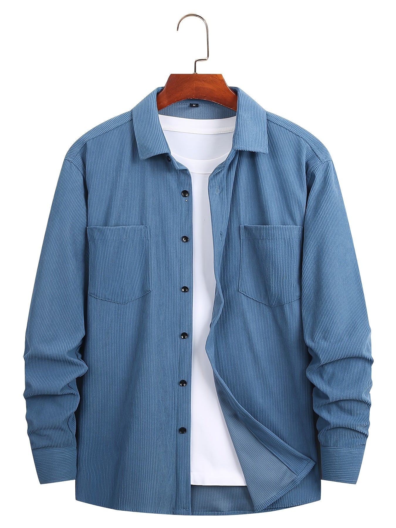 Lässige Cord-Strickjacke