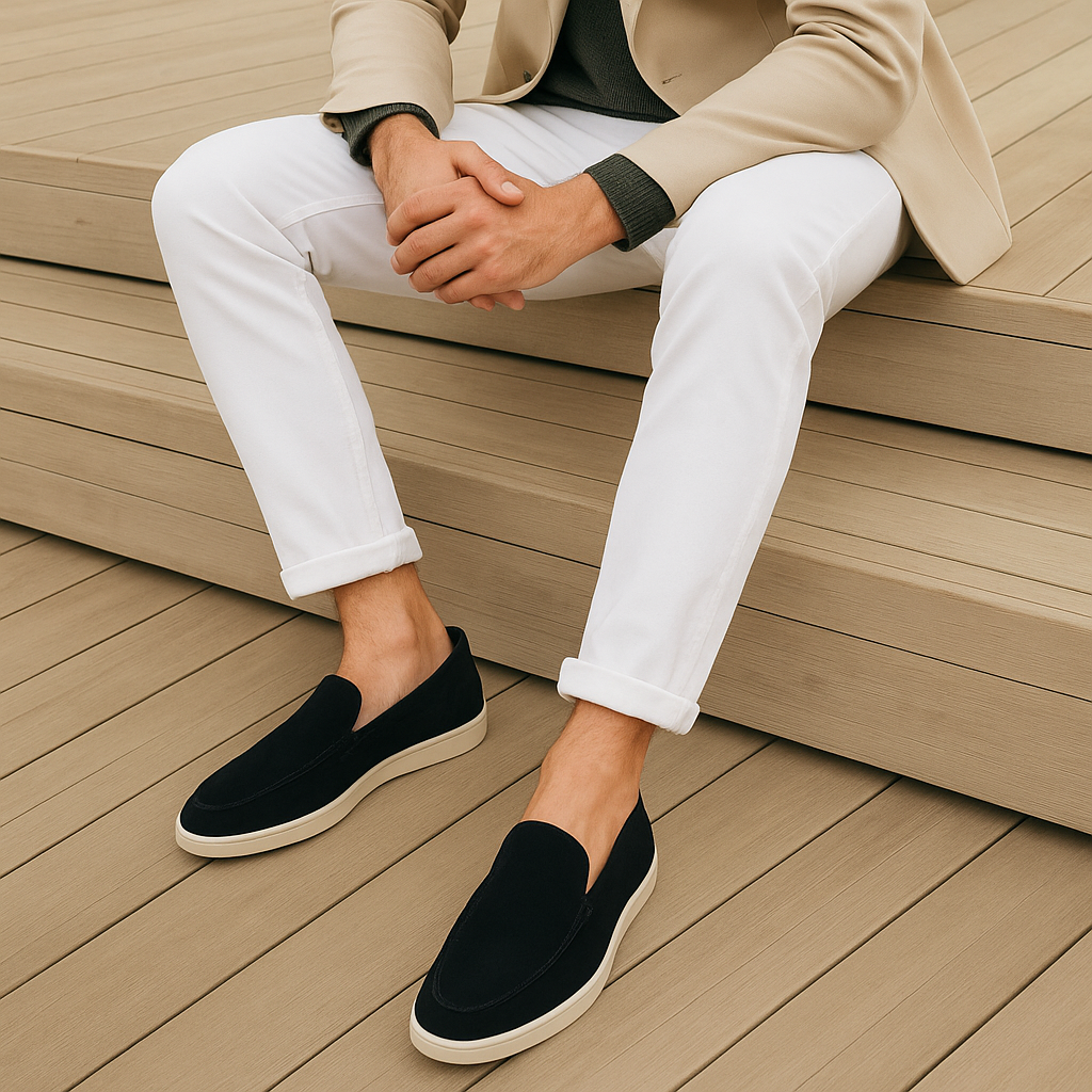 Elegante Loafers aus Wildleder