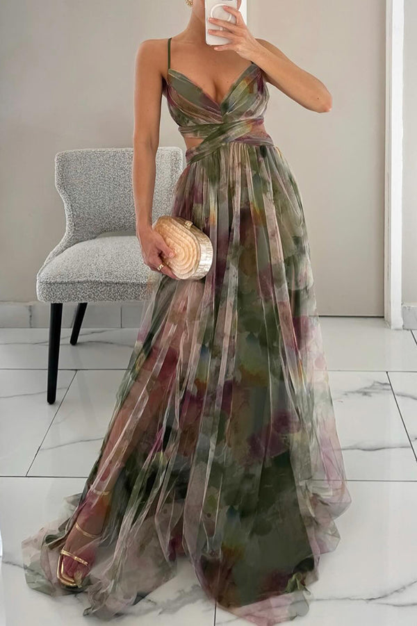 Elegantes langes Kleid