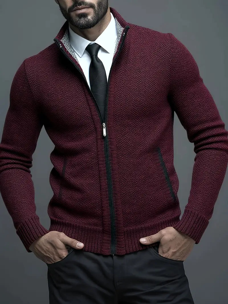 Elegante Business-Strickjacke
