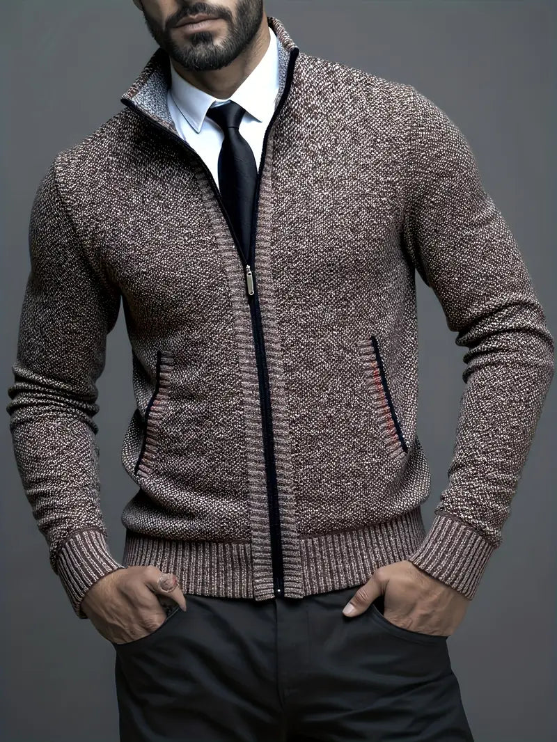 Elegante Business-Strickjacke