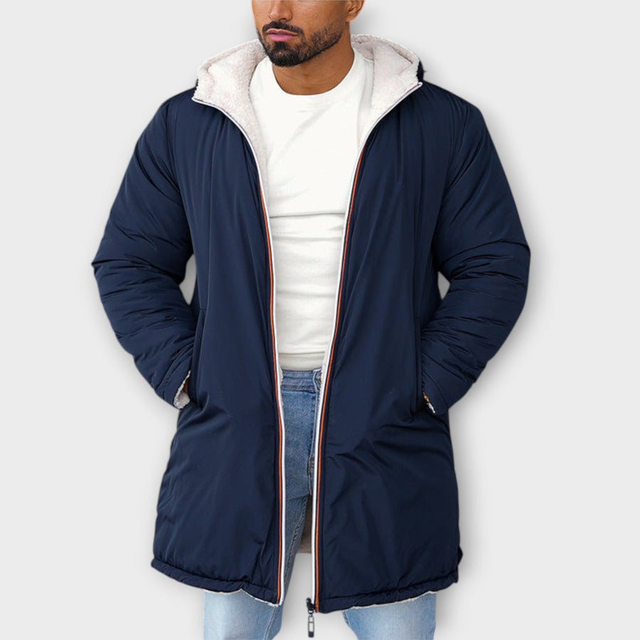 Elegante Fleece-Winterjacke