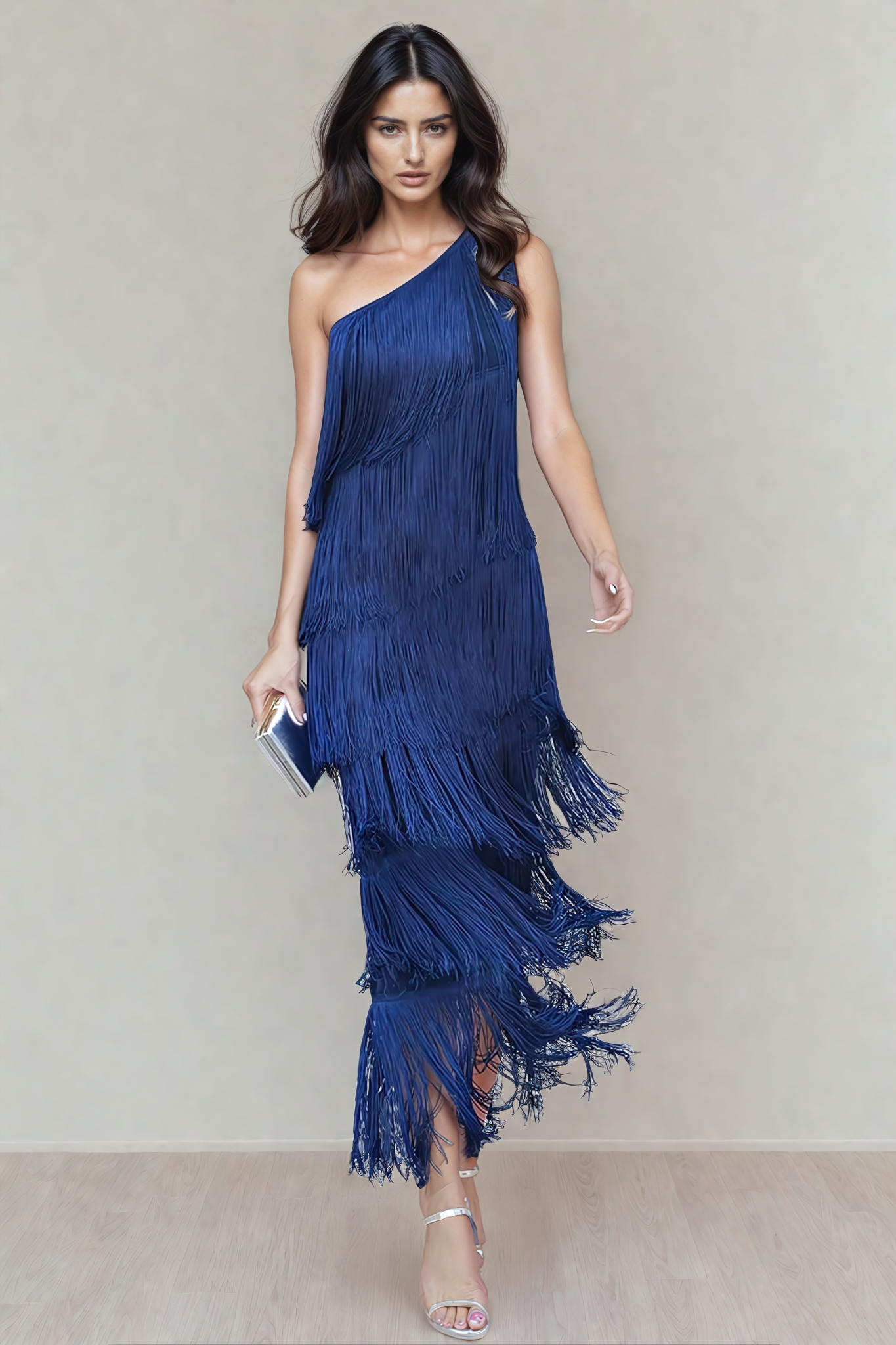 Elegantes Kleid mit Fransen