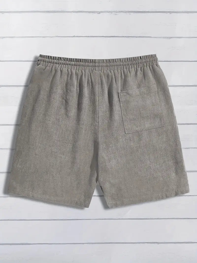 Lässige Leinen-Shorts