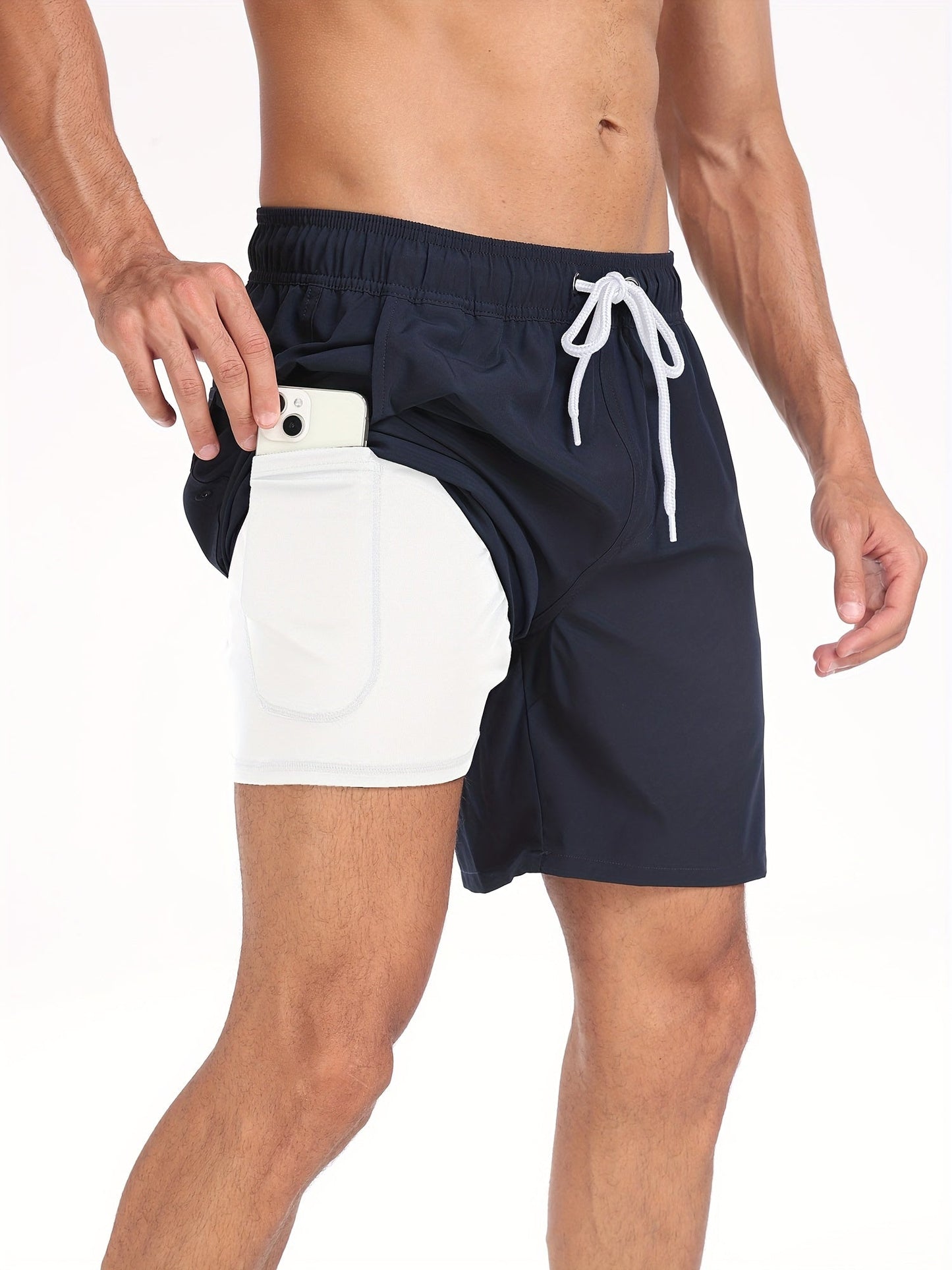 Badeshorts mit Taschen
