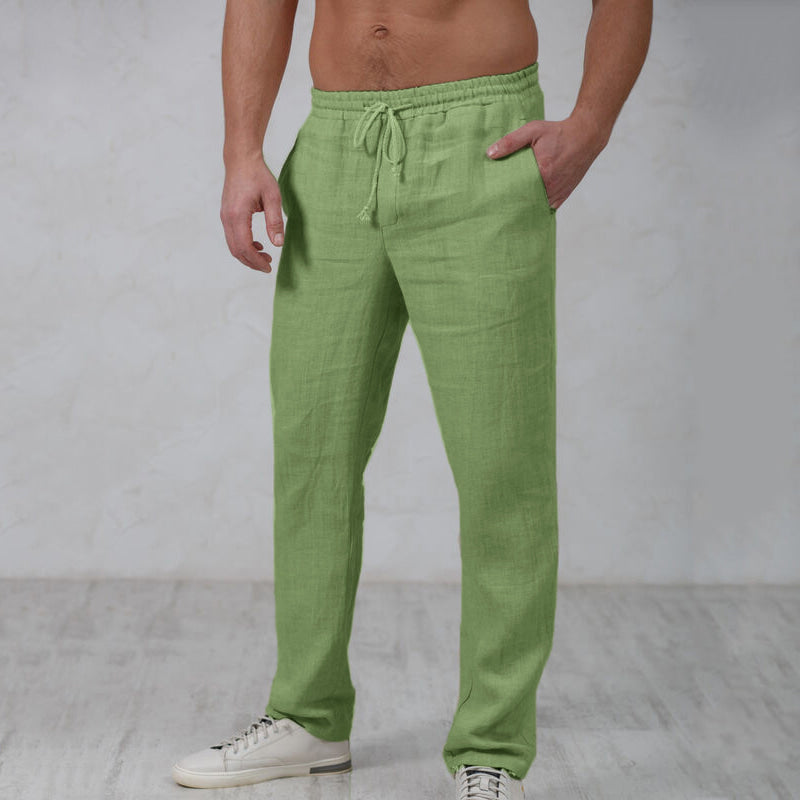Elegante Leinenhosen