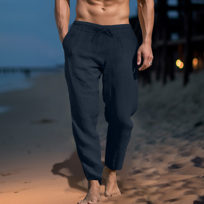Korfu-Leinen-Hose