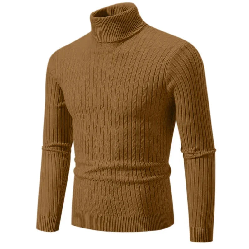 Eleganter Herren-Rollkragenpullover