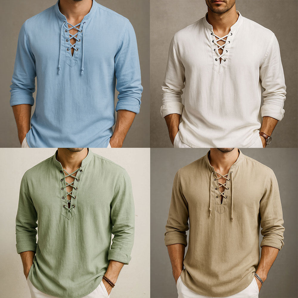 Elegantes Strandhemd