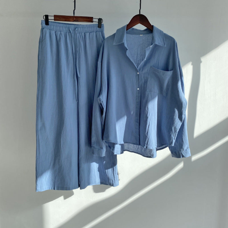 Zweiteiliges Baumwollset
