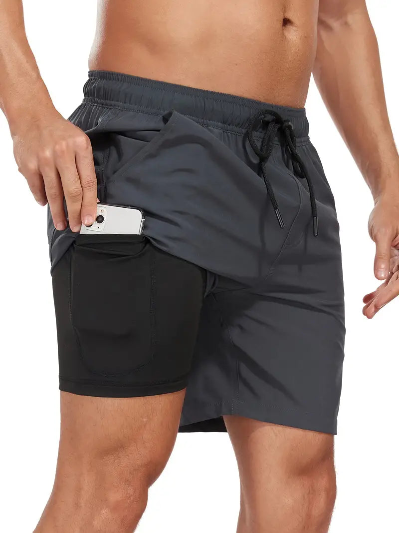 Badeshorts mit Taschen