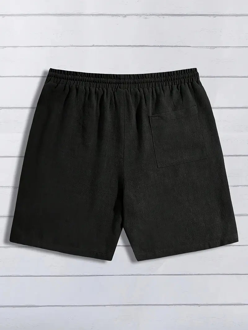 Lässige Leinen-Shorts