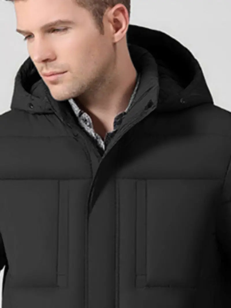 Lange Winterjacke
