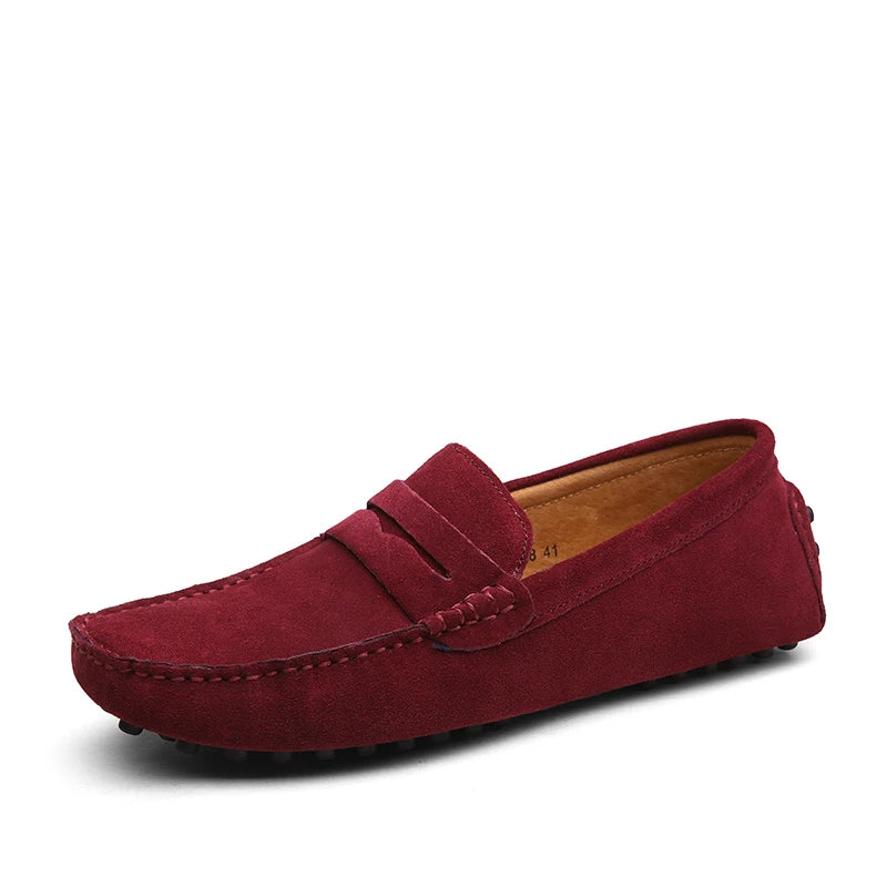 Lässige Wildleder-Loafer