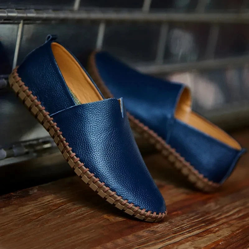 Atmungsaktive Loafer aus Leder