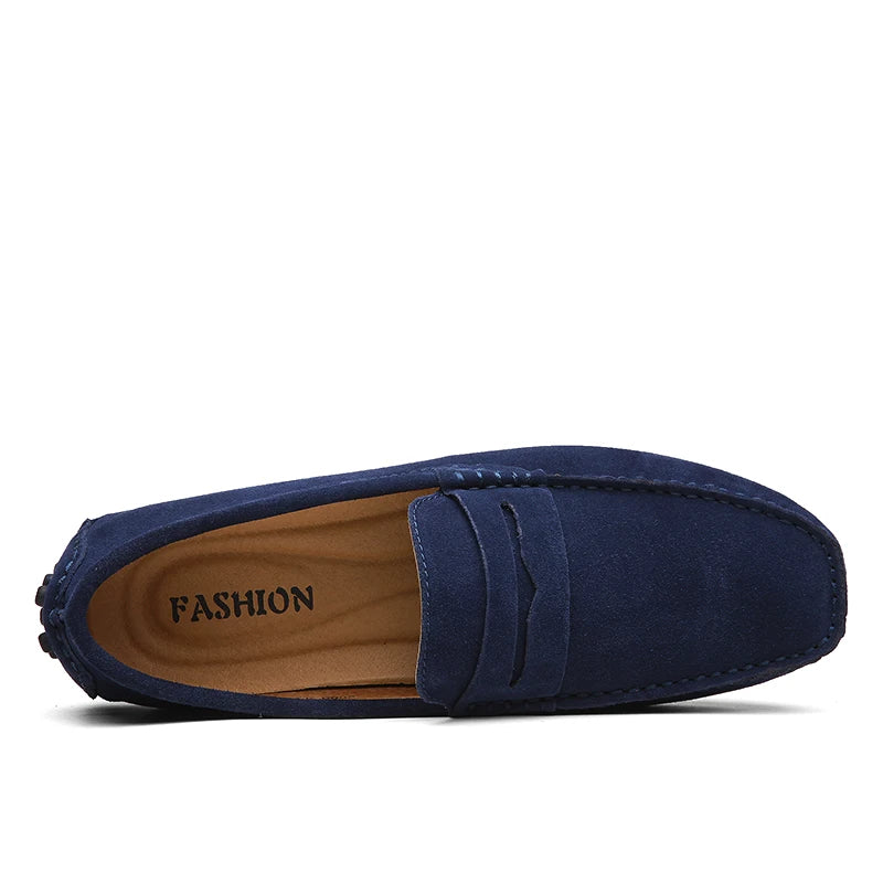 Lässige Wildleder-Loafer