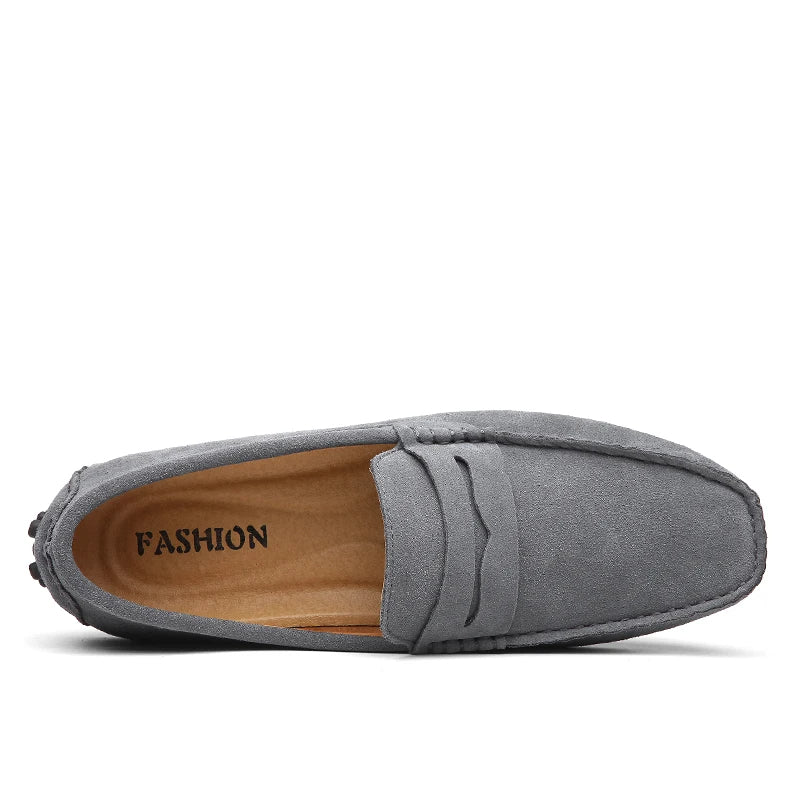 Lässige Wildleder-Loafer