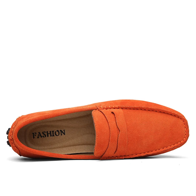 Lässige Wildleder-Loafer