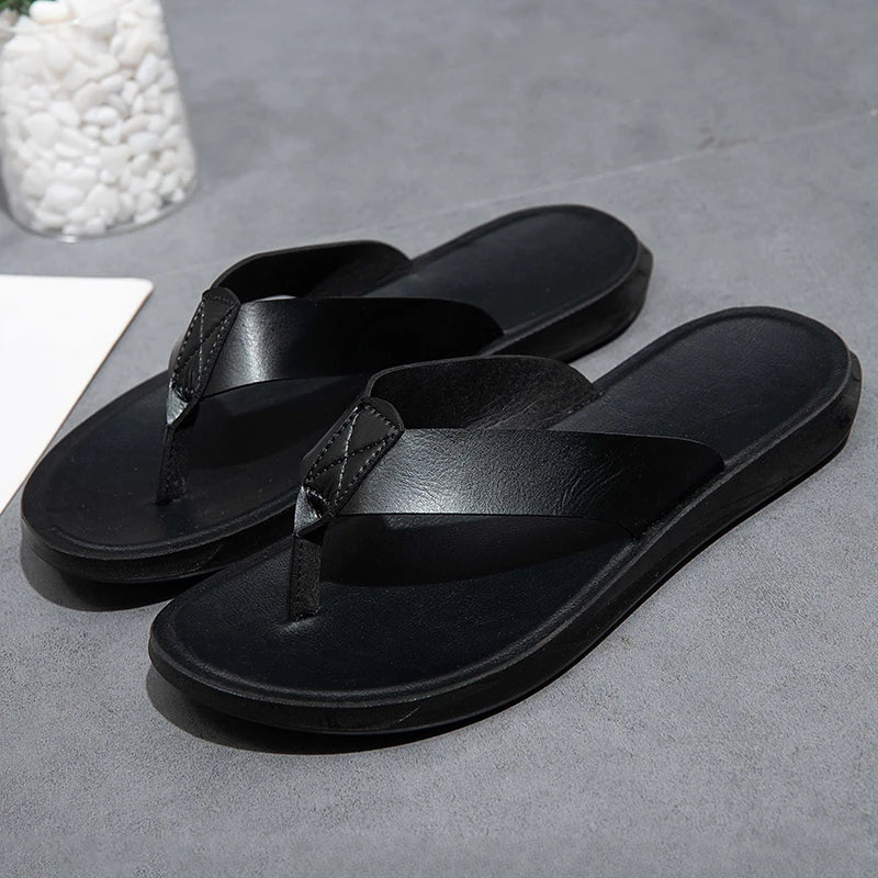 Freizeit-Sandalen aus Leder