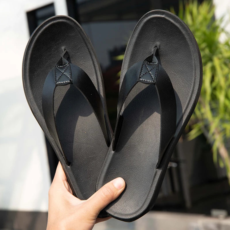 Freizeit-Sandalen aus Leder