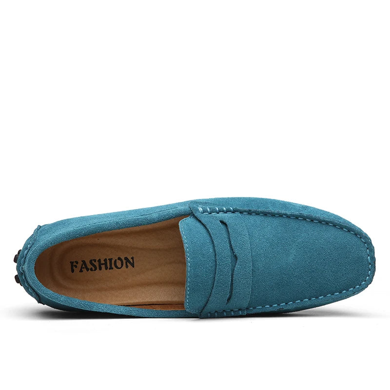 Lässige Wildleder-Loafer