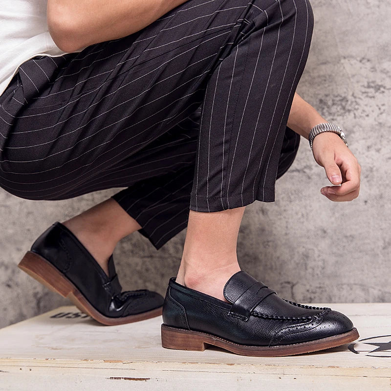 Schicke Leder-Loafer