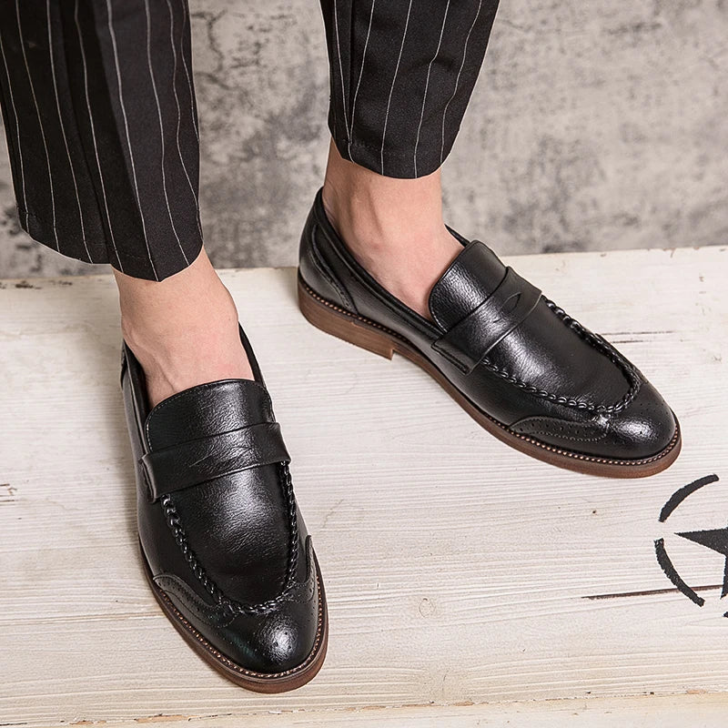 Schicke Leder-Loafer