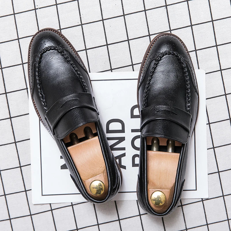 Schicke Leder-Loafer
