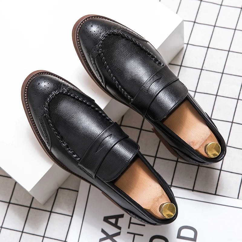 Schicke Leder-Loafer