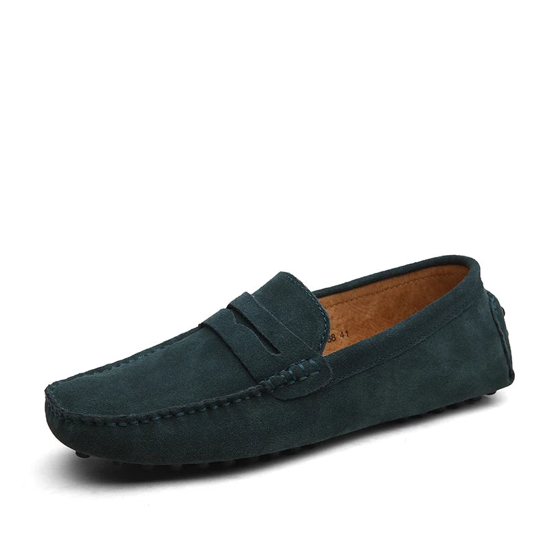 Lässige Wildleder-Loafer