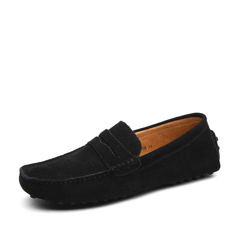 Lässige Wildleder-Loafer