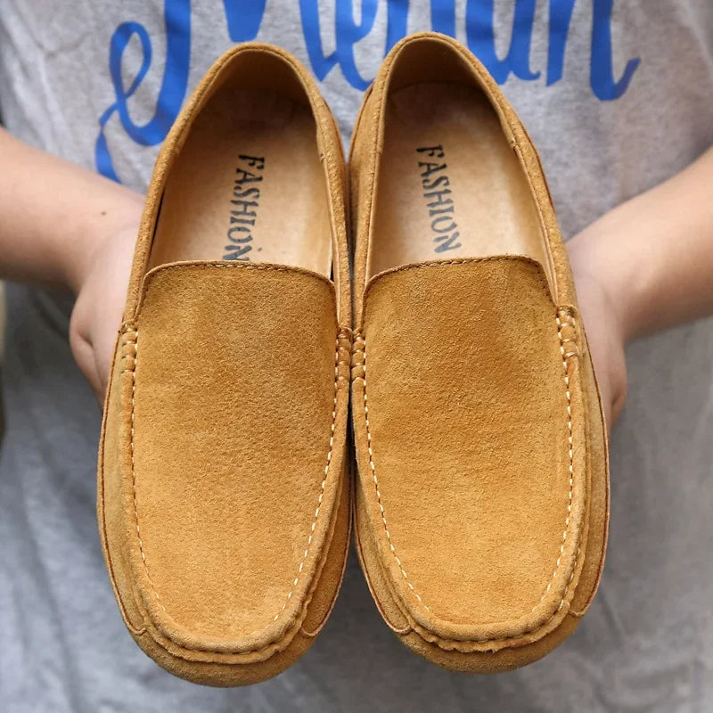Schicke Premium Wildleder-Loafer