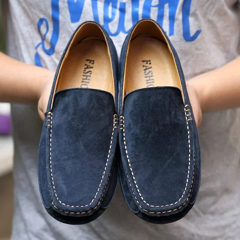 Schicke Premium Wildleder-Loafer
