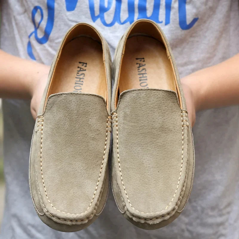 Schicke Premium Wildleder-Loafer