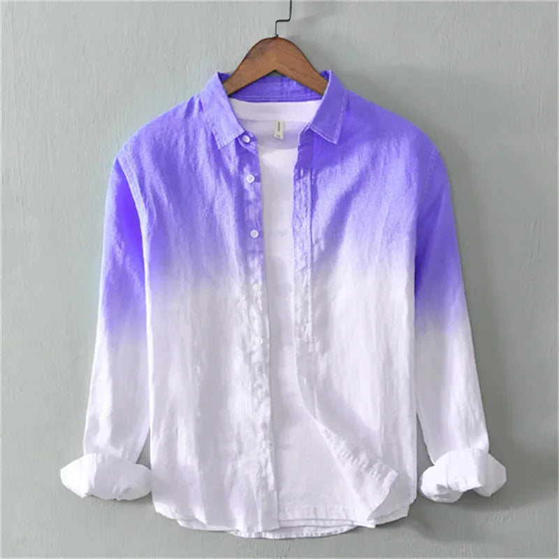 Elegantes farbenfrohes Hemd