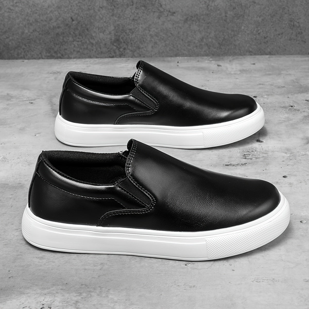 Lässige Slipper aus Leder