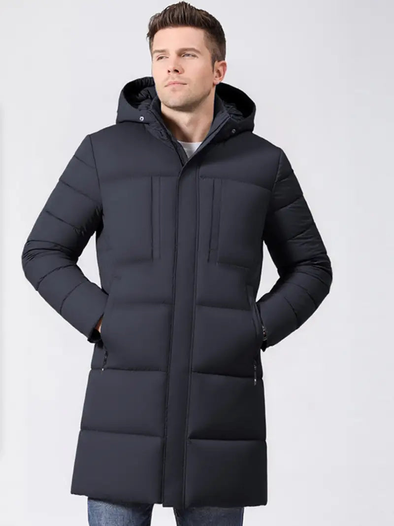 Lange Winterjacke