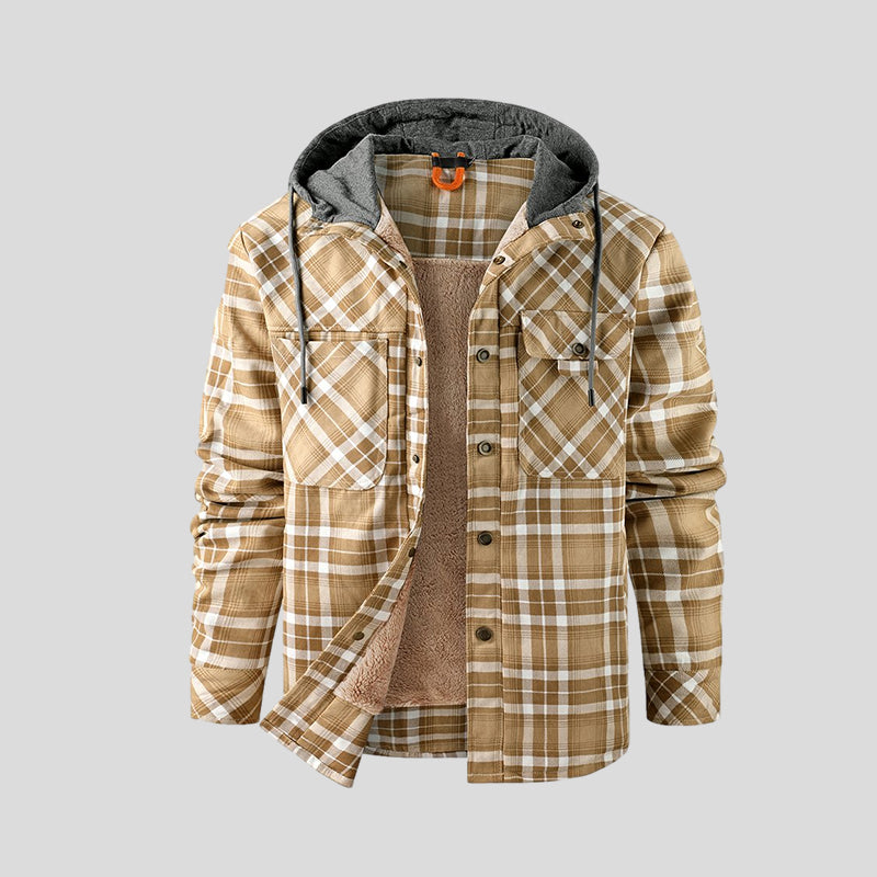 Elegante Sherpa-Jacke