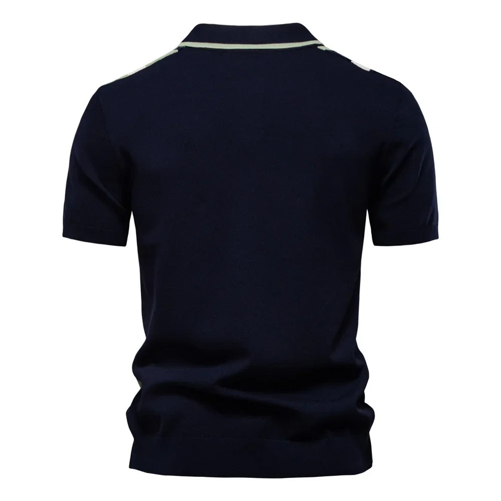 Polohemd aus Strick