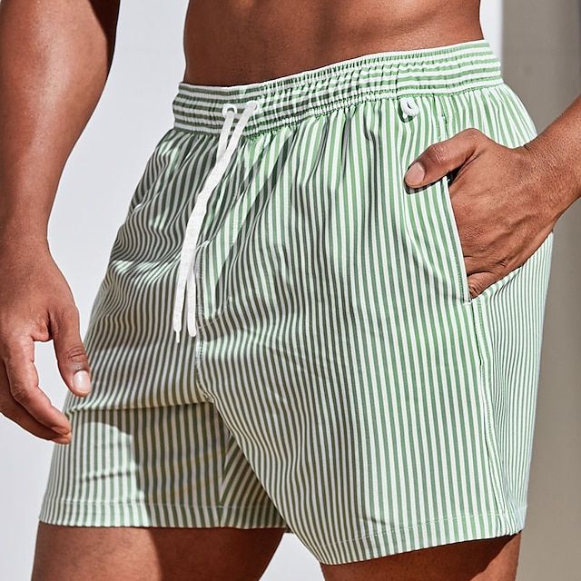 Lässige Stiped Boardshorts