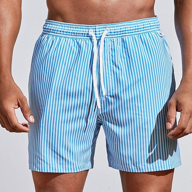Lässige Stiped Boardshorts