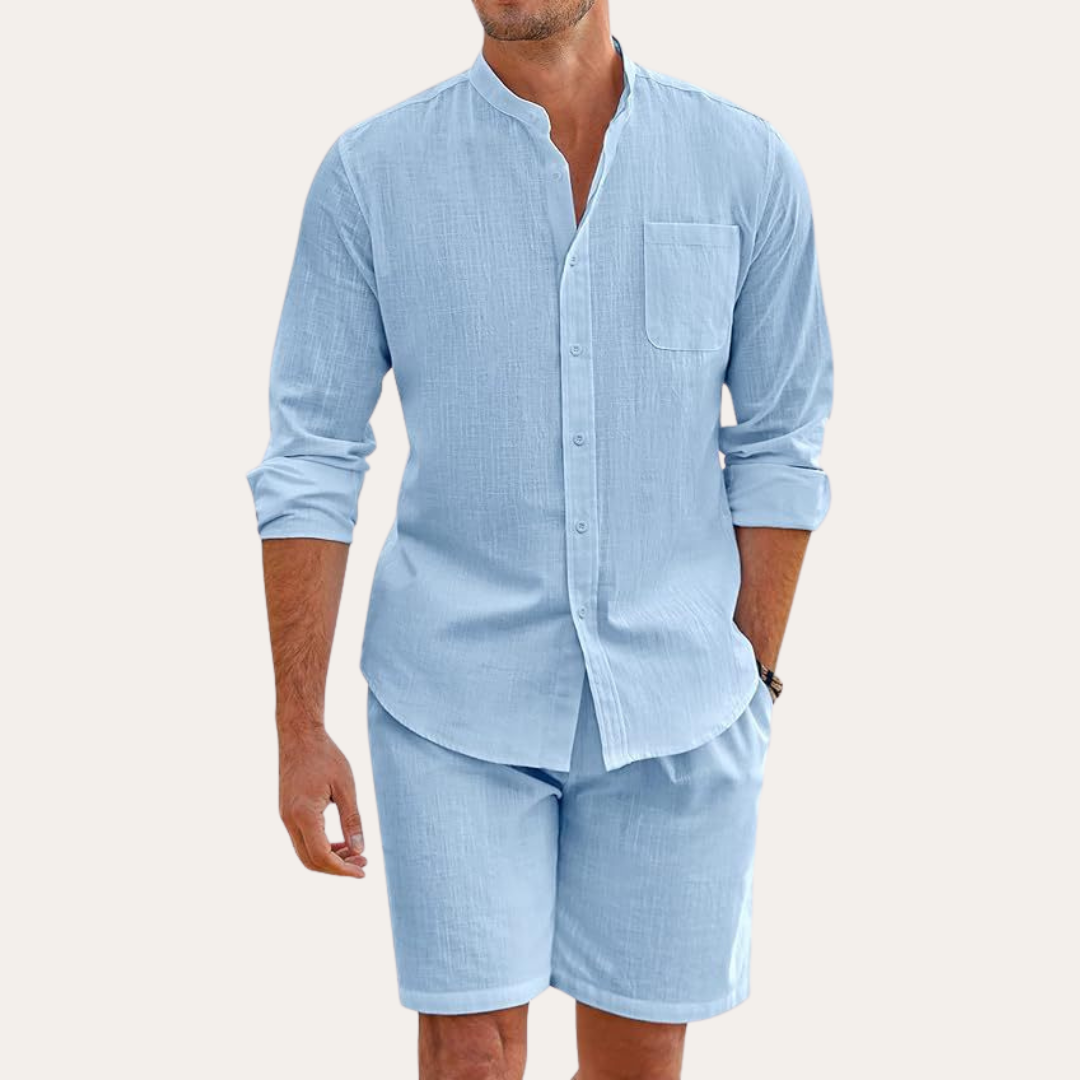 Leinen-Sommer-Set